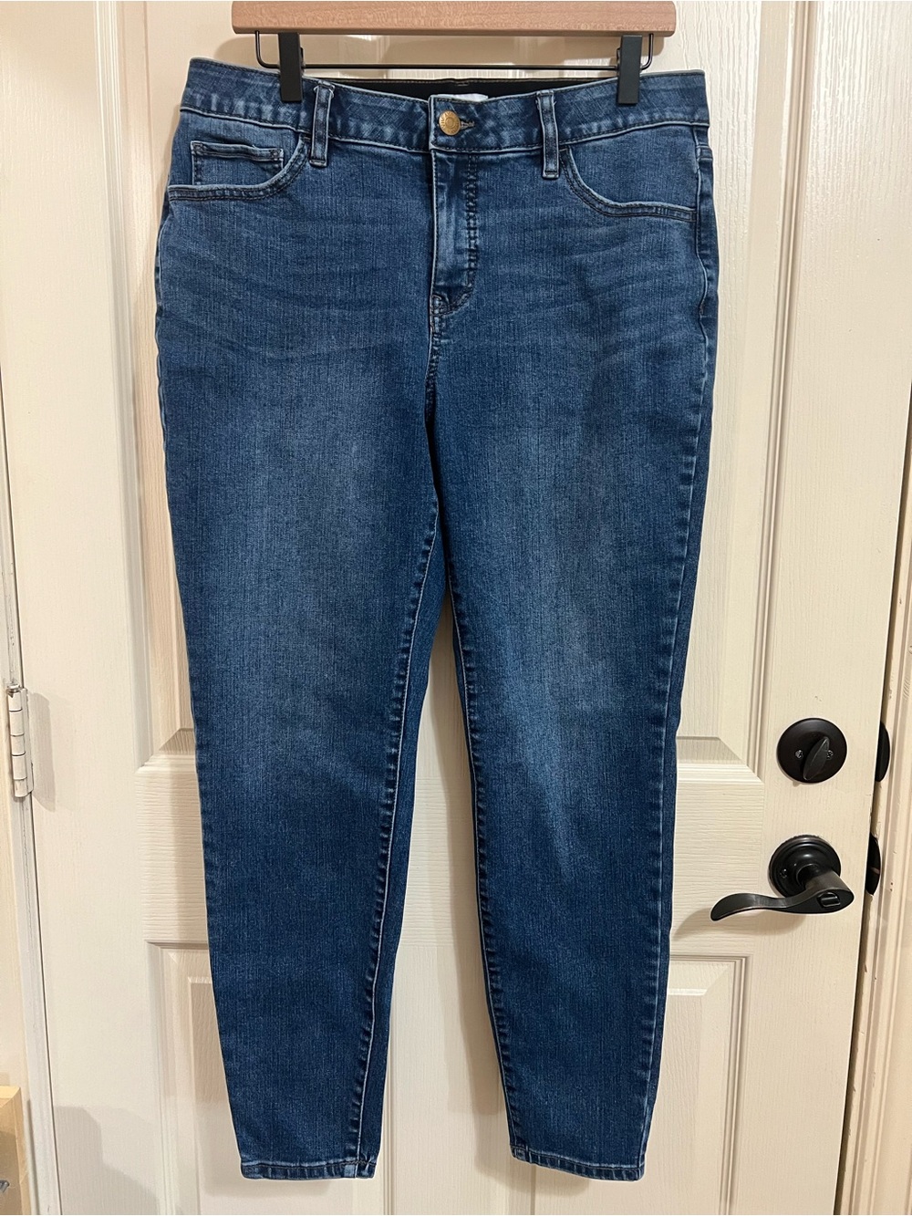 Ava & Viv Slim Skinny Jeans in Dark Indigo Wash